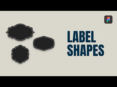 Label Shapes || Graphic Design || Figma Tutorial