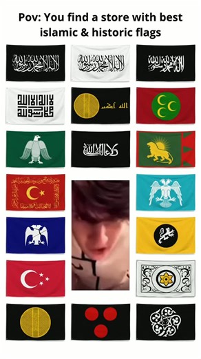 Islamic Histories on Instagram: "Link in bio Islamic Historical Flags #fypage #fürdich #ummah #muslims #crusaders"