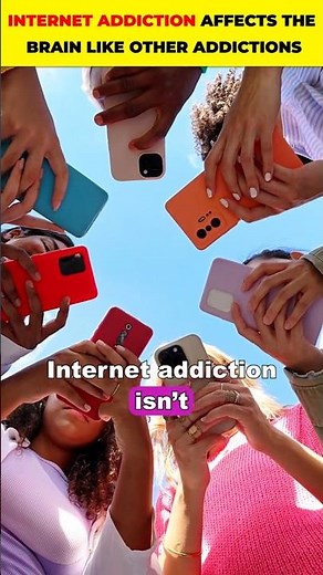📱 Internet Addiction Affects the Brain Like Other Addictions