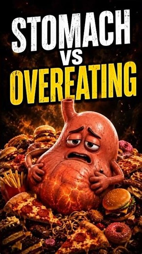 Pet Full Hone Ke Baad Bhi Overeating Kyun? The Toxic Truth of Food Coma | Git #animation #health