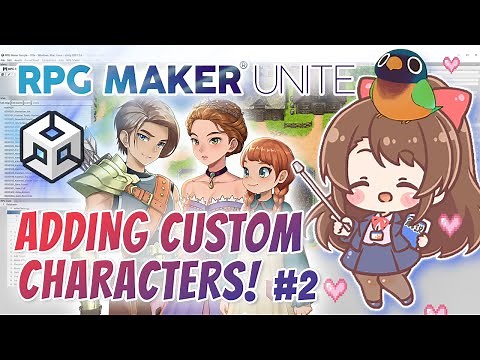 🚀 Create Custom RPG Maker Unite 3D Characters with VRM!