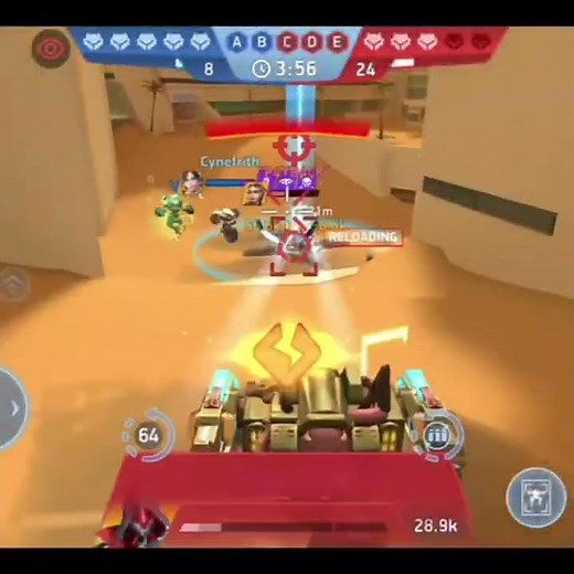 Best Weapon For Orion, RAILGUN 🔥🔥 || Mech Arena Gameplay