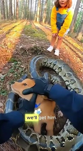 Police Bodycam Rescue: Officer Saves Puppy From Giant Python 🐶🐍