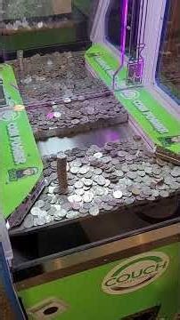 Coin Pusher Machine Winner! #coinpusher