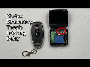 Configuring the Experience Lights RF Remote Control Relay