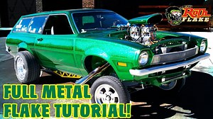 How To Master Metal Flake Hot Rod Paint: This Ford Pinto Street Freak Gasser Hot Rod Is Going To Be Epic! Panels And Flake Baby! - BangShift.com