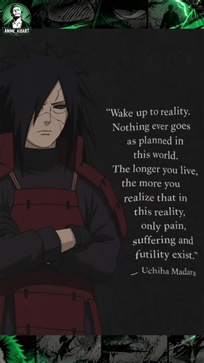 "Wake Up To Reality..." 💀🔥 Madara Uchiha's Coldest Speech! #shorts #naruto #madara #anime