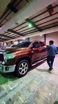 A closer look at the Toyota Tundra at Karachi Car Mela — big, capable, and hard to miss.