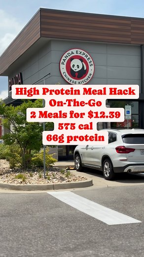 Panda Express high protein meal hack ON-THE-GO. Don’t knock it until you try it 😉. Just drink your water 🤷🏾‍♂️😂. 575 Cal 66g protein 26g fat #pandaexpress #healthyfood #healthylifestyle #mealprep #fitmeals #protein #lowcarbs #personaltrainer #mealplan #mealplan #fyp #fypシ #macros #healthylunch #lunchonthego | Terrance Crawford