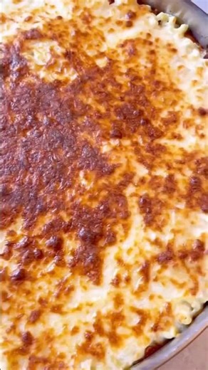 Egyptian Béchamel Pasta Bake (Macarona Béchamel) | Cheesy, Creamy, Perfect! 🍝 #recipe