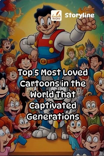 Top 5 cartoons in the world❤️#cartoon #shorts