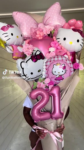 Hello Kitty Balloon Bouquet Arrangements