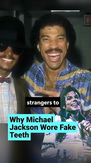 Why Michael Jackson Wore Fake Teeth #michaeljackson #story