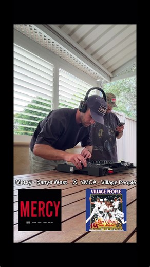 Kanye West YMCA Mashup Fun with Brother