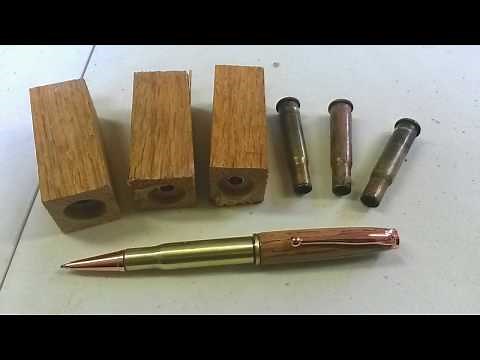 30-30 shell casing pen project