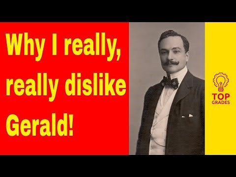 Top Grade Analysis of Gerald in An Inspector Calls Mr Salles