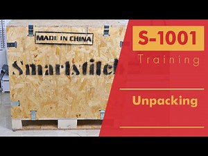 Smartstitch Embroidery Machine S1001 Get Started丨Unpacking