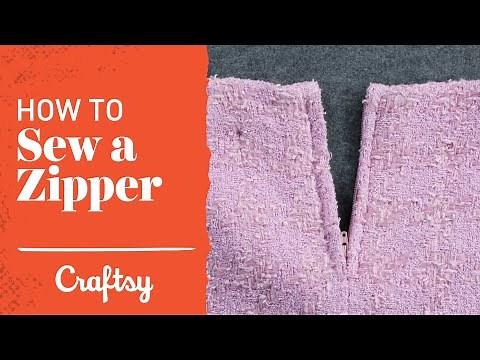 How to Sew a Zipper: Steps for Success | Craftsy Sewing Tutorial