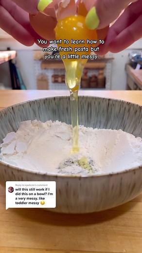 Replying to @ejadizzle heck yes you can use a bowl! If you’re a beginn...