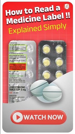 How to Read a Medicine Label in 30 Seconds | Pharmacy Tip Everyone Needs!