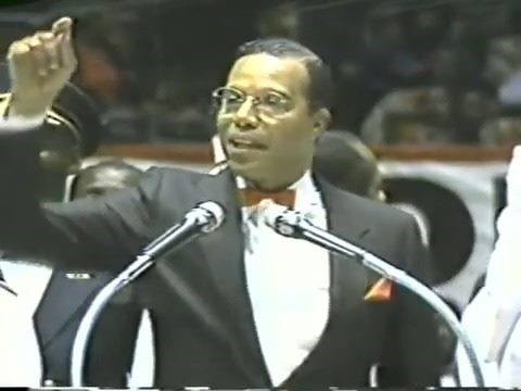 Video excerpt of the Honorable Minister Louis Farrakhan's Madison Square Garden address October 7, 1985 in New York City. The sidewalks around Madison Square Garden were transformed into a pulsating mass of men and women: young, old, professional, unemployed, students, as thousands amassed at the Garden to hear the message of the Honorable Minister Louis Farrakhan on October 7, 1985 in New York City. | The Nation of Islam