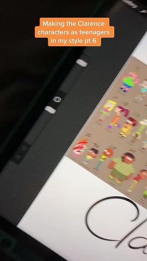 Clarence Characters Compilation - Teenage Cartoon Mystery Girl