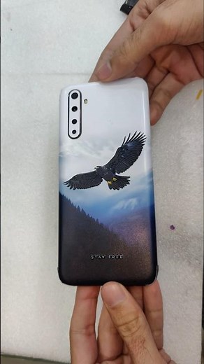 Eagle 3D Sticker Wrap For Mobile Back 🔥😱🤯