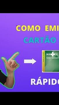 Como Tirar a Segunda via do Cartão do SUS online.