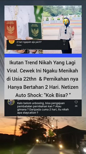 21 reactions | Nikah hanya ngikutin trend... Masih Muda udah jadi Janda. Miris!!! #reels #reelviral #fbpro #reelinstagram | Aunty Nuri | Facebook