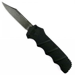 Boker Plus Kalashnikov OTF Auto Knife, Black Stonewash D2 Blade
