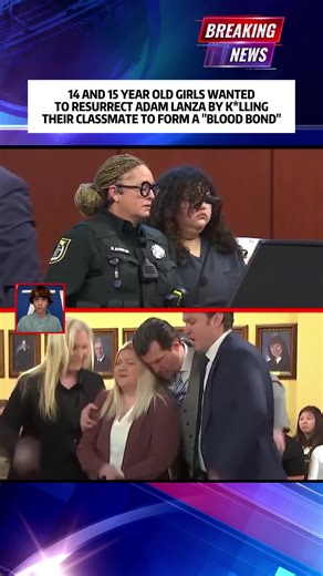 Lois Olivios Lippert, 14, and Isabelle Aurelia Valdez, 15 were arrested in Florida after a tip came in that outed their plan to k*ll #IsabelleValdez #LoisLippert #crime #school #truecrime