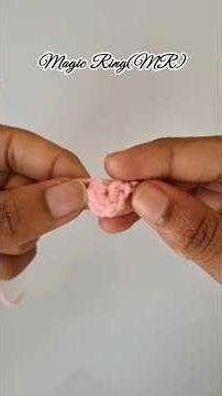 Crochet Basics Part-7|Magic Ring|Crochet For Beginners #shortsfeed #shorts #trending