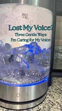 Lost My Voice? | My Simple Voice Care Routine for a Scratchy Throat