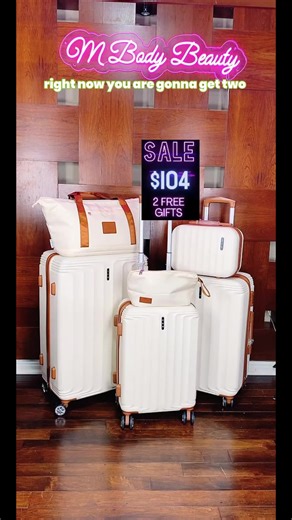 Durable UUH Luggage Sets for Family Travel
