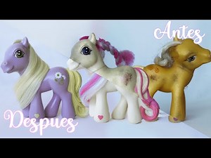 My Little Pony Restoration (Mcdonalds Prize Ponies)