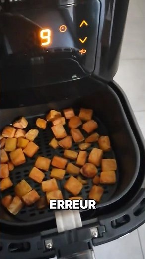 Comment faire des bonnes frites maison au air fryer ? 🤩 #airfryer #friteusesanshuile #astuces