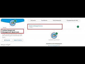 Territory Design and Management: Quick Look | Salesforce Trailhead
