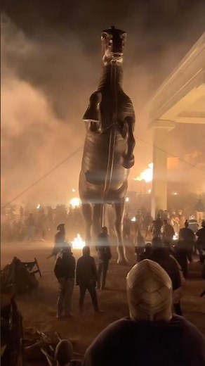 The Odyssey (2026) BTS Footage of The Attack on Troy 😳