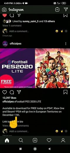 eFootball PES2020 Lite Free Download OMG PC, PS4 , XBOX