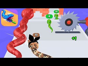 Snake Run Race - All Levels Gameplay Android, iOS