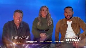 161K views · 5.7K reactions | Give a round of applause because The Voice just won the Critics Choice Real TV award for Best Competition Series: Talent/Variety!     | The Voice | Facebook