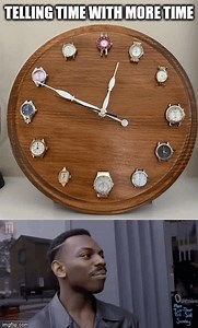 This clock is confusing to me ... but is genius