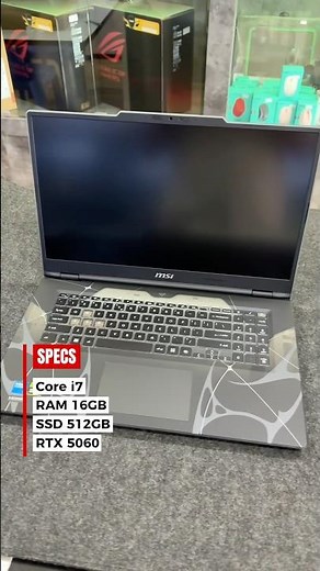 MSI cyborg 17 best gaming laptop with RTX5060 #shorts #gaminglaptop #budgetgaming