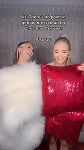 Don’t be ridiculous 😜🎄 #dontberidiculous #outfit #christmas #xmas #christmasoutfit #christmasfashion #reginageorge #twins #sisters #pillowoutfit | The Rybka Twins