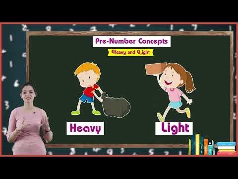Ch 01 | Pre-Number Concepts | Nursery | Number Book | For children