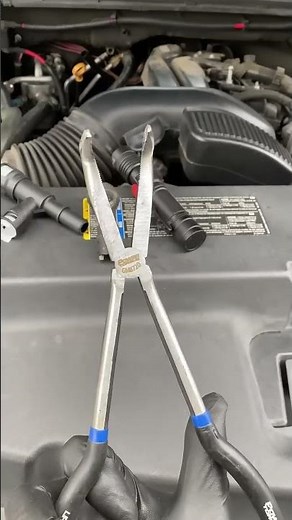 Quick Tip!! For removing Heater Hose Connector For any GM Truck or SUV #short #generalmotors #hack