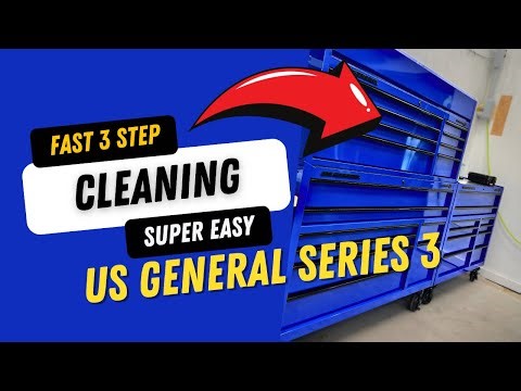 US General Series 3 Toolbox Cleaning - The RIGHT Way!