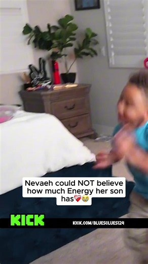Nevaeh could NOT believe how much energy her son has❤️‍🩹😭 #blueface #nevaeh