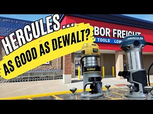 Hercules Trim Router Review: Does It Compare To DeWalt?
