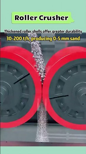 Roller Crusher | Low-over-crushing Medium Fine Crushing Equipment